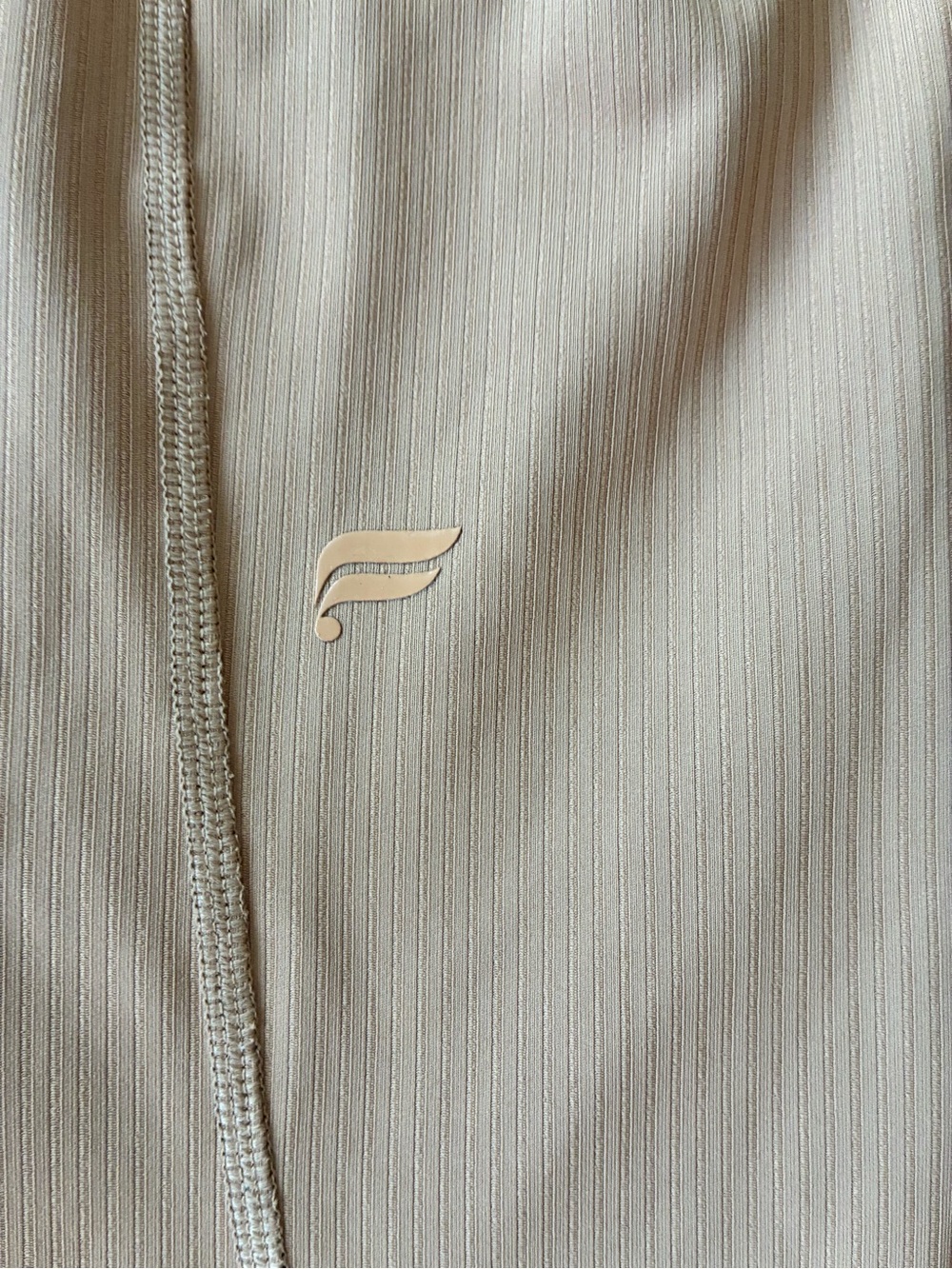 Fabletics Nude Ribbed Leggings - Picture 2 of 6